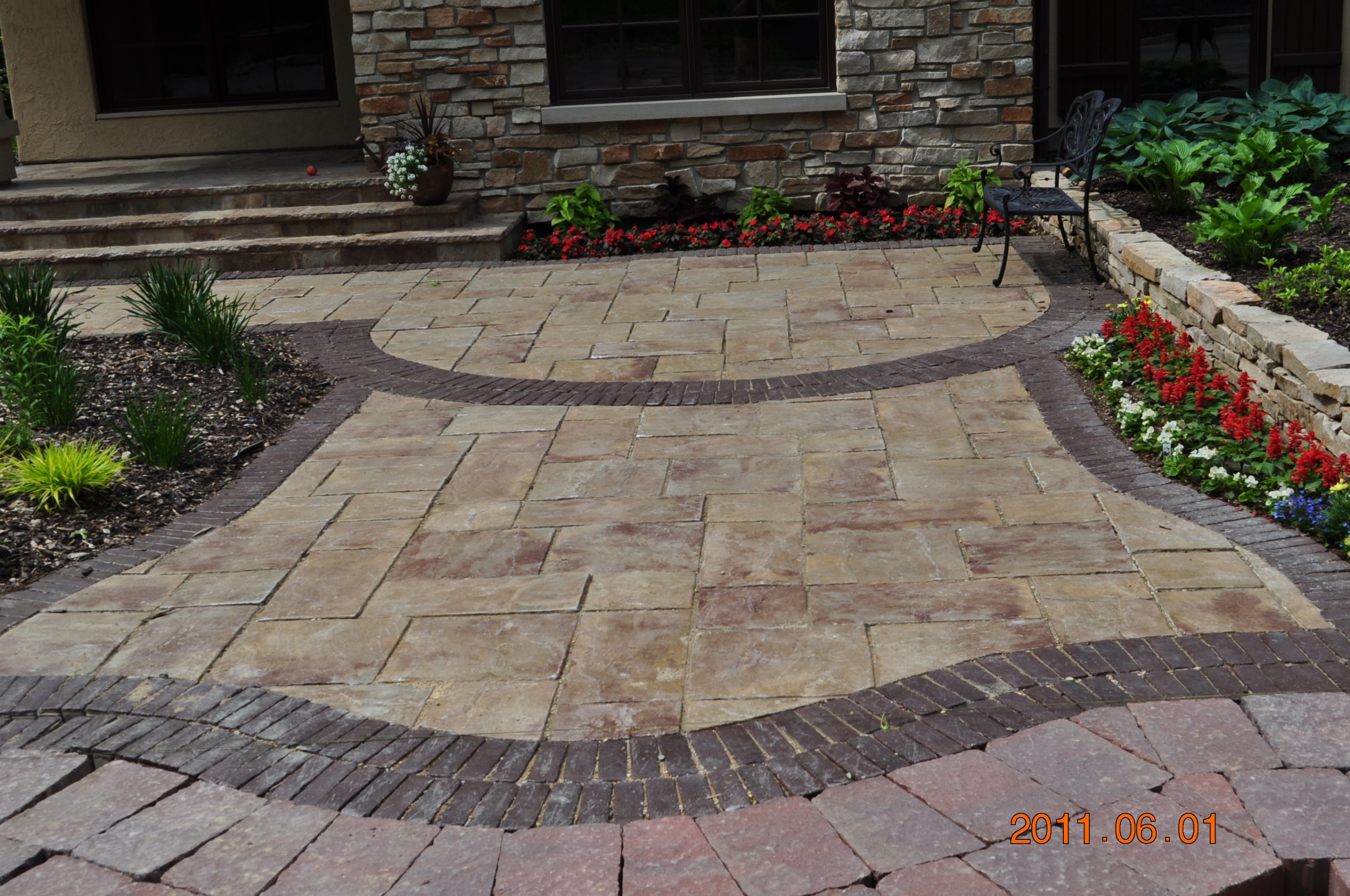 Rockford Brick Paver Landscape Features - Brick paver ...