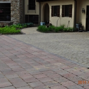 We specialize in all types of hardscape construction, including paver driveways like this one.